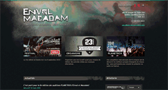 Desktop Screenshot of envoletmacadam.com